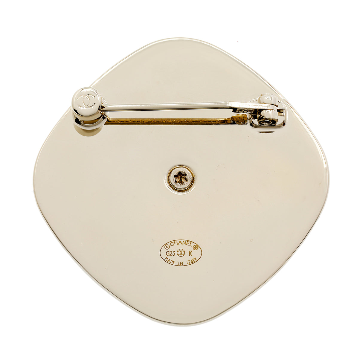 Chanel Crystal Pearl CC Brooch Accessories Chanel