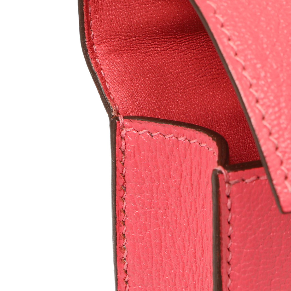 Hermes Rose Azalee Chevre Mysore Mini Verrou Chaine Handbags Hermes