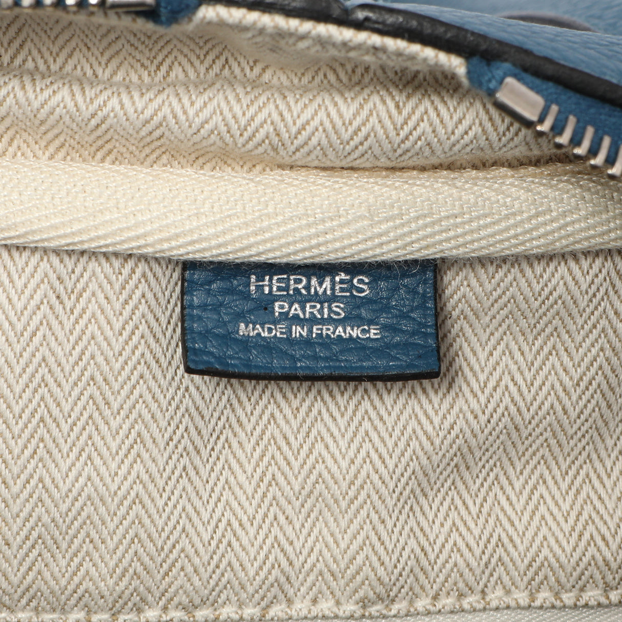 Hermes Cobalt Clemence Victoria II 35 Handbags Hermes