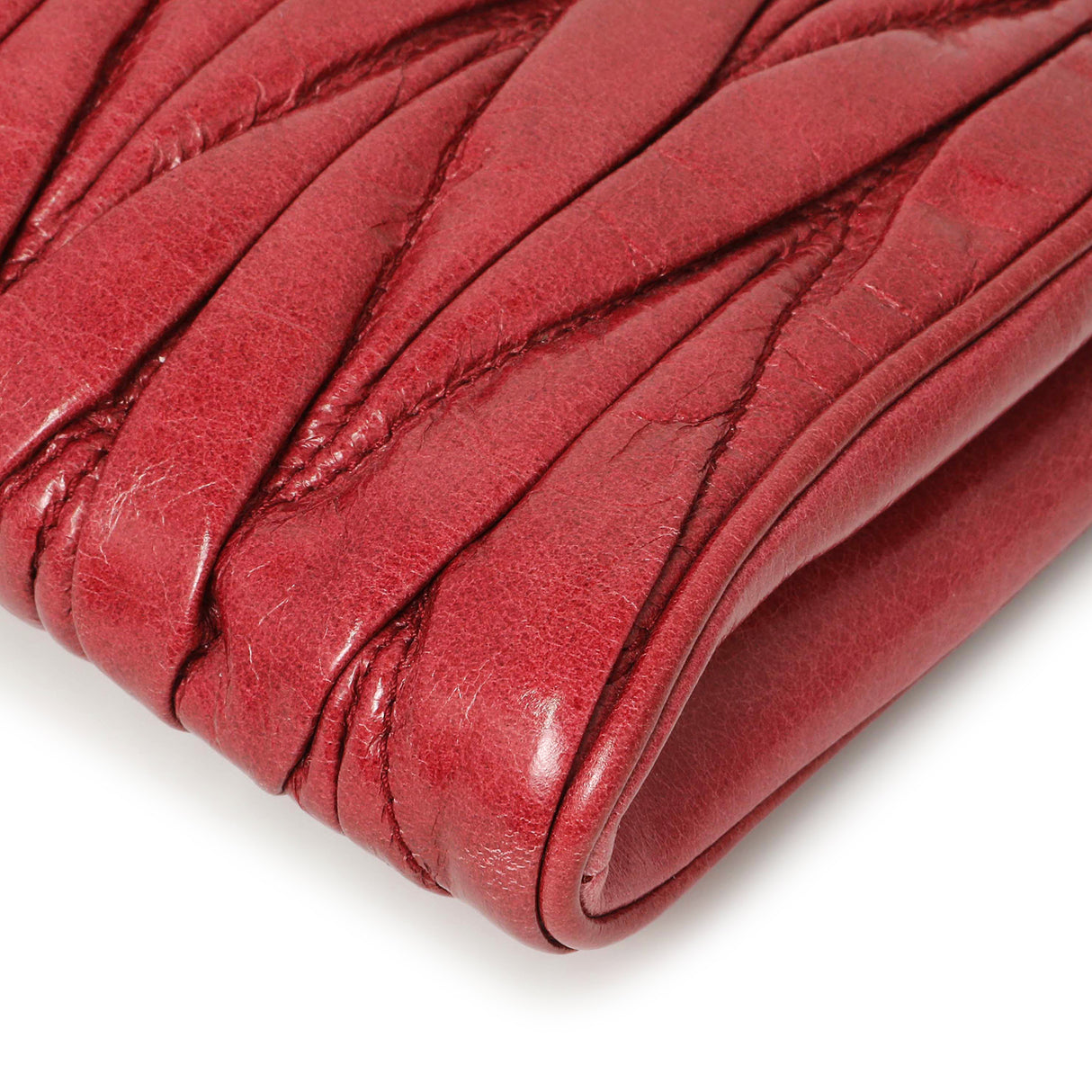 Miu Miu Matelasse Wristlet Pouch Handbags Miu Miu