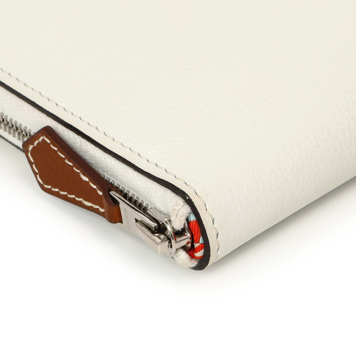 Hermes New White Evercolor Silk'in Long Wallet Accessories Hermes