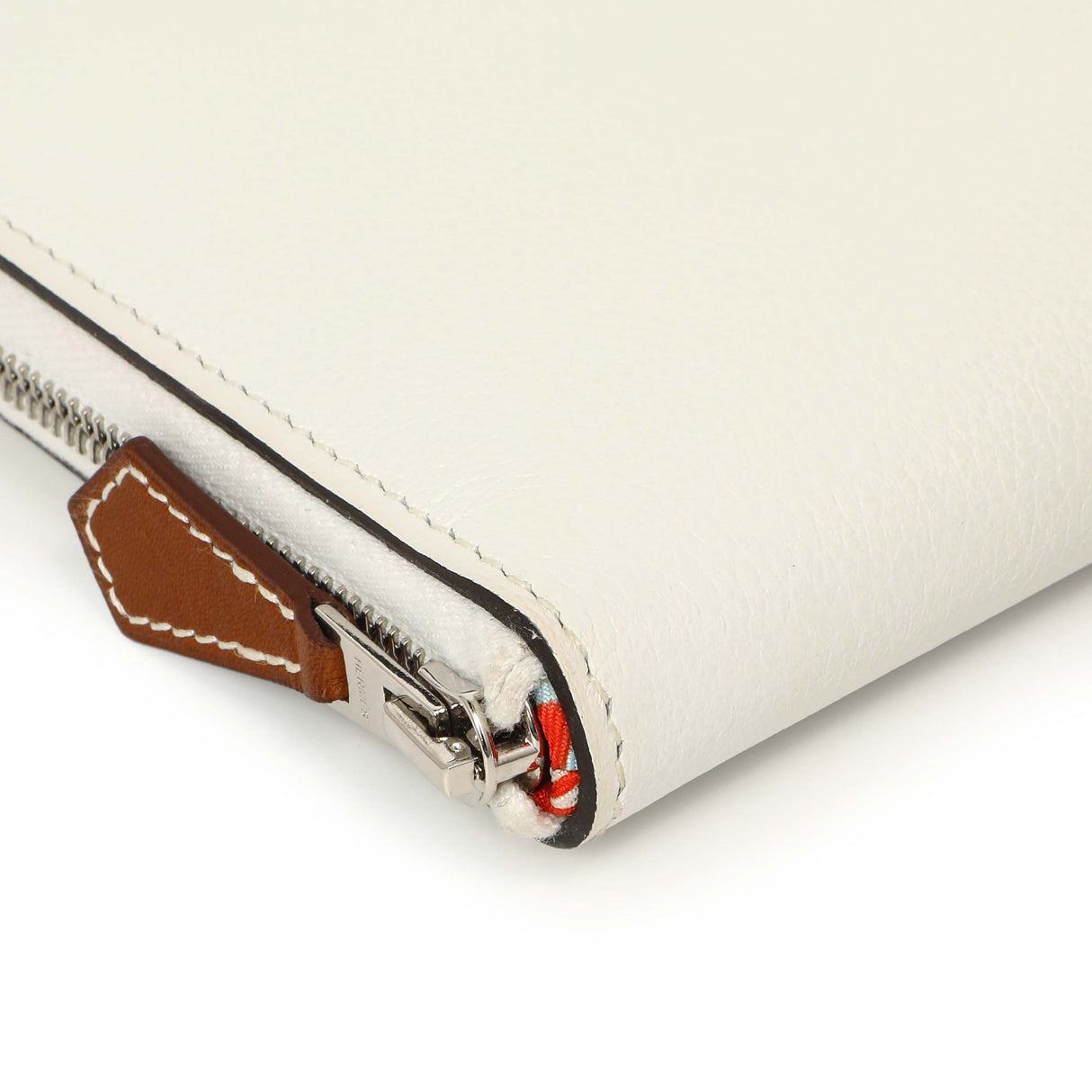 Hermes New White Evercolor Silk'in Long Wallet Accessories Hermes