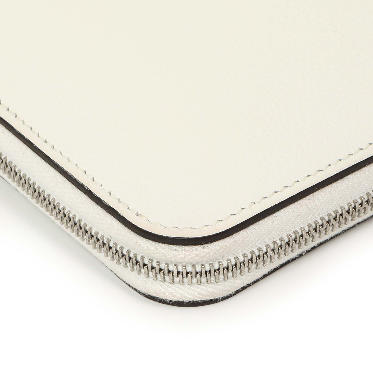 Hermes New White Evercolor Silk'in Long Wallet Accessories Hermes