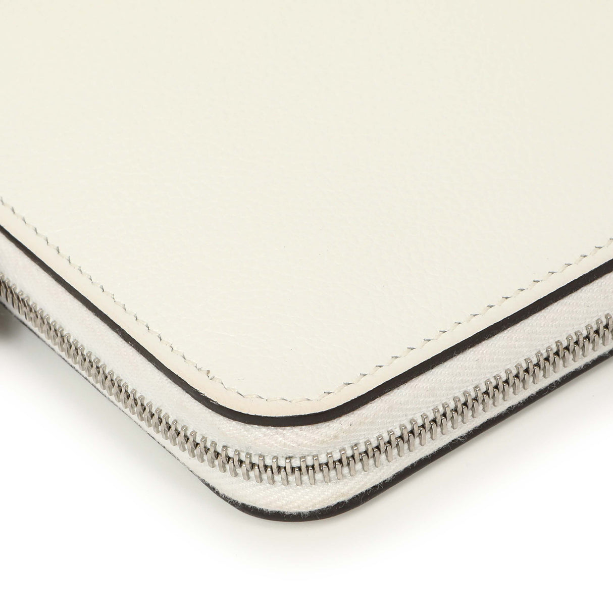 Hermes New White Evercolor Silk'in Long Wallet Accessories Hermes