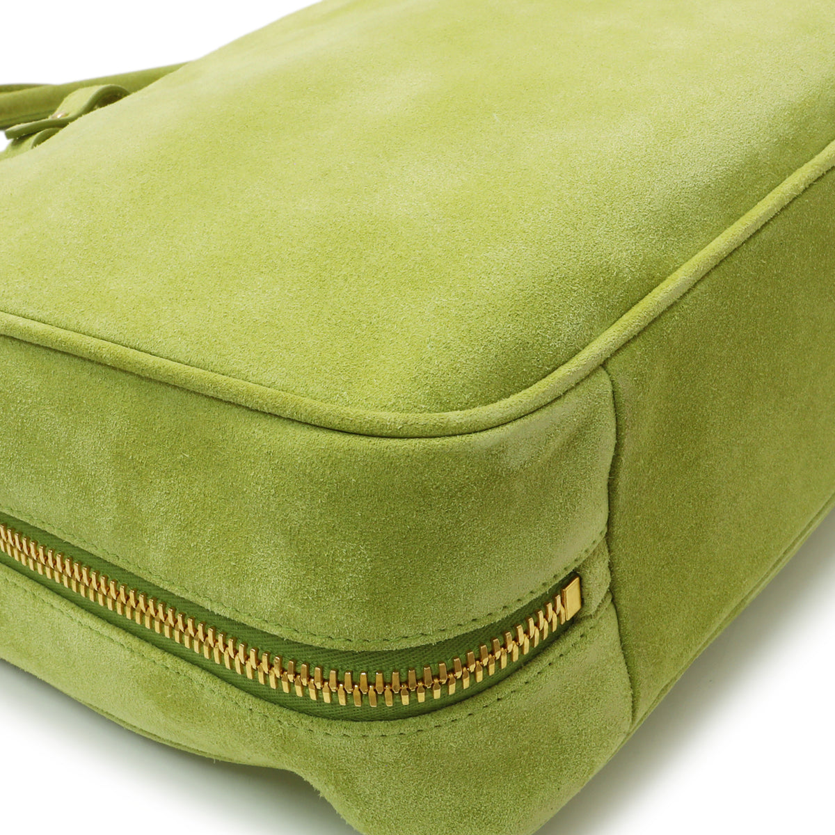 Miu Miu Green Camoscio Beau Top Handle Bag Handbags Miu Miu