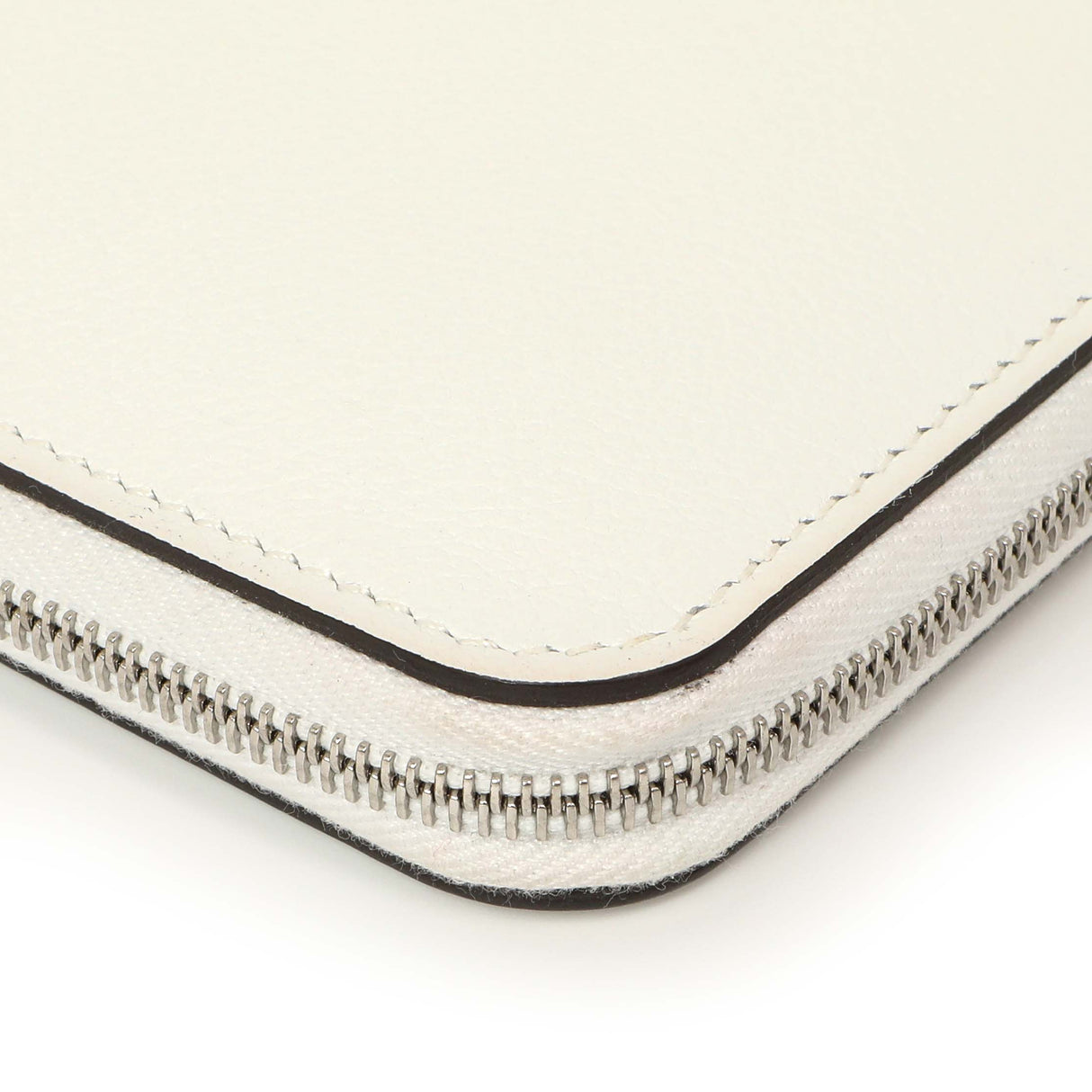 Hermes New White Evercolor Silk'in Long Wallet Accessories Hermes