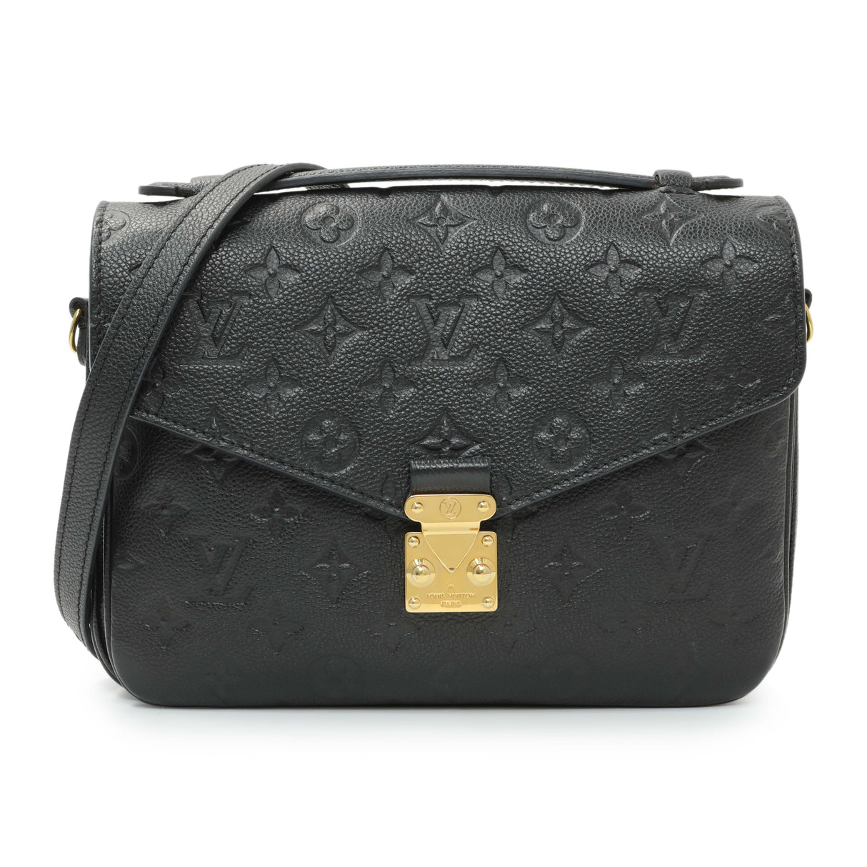 Louis Vuitton Black Empreinte Pochette Metis