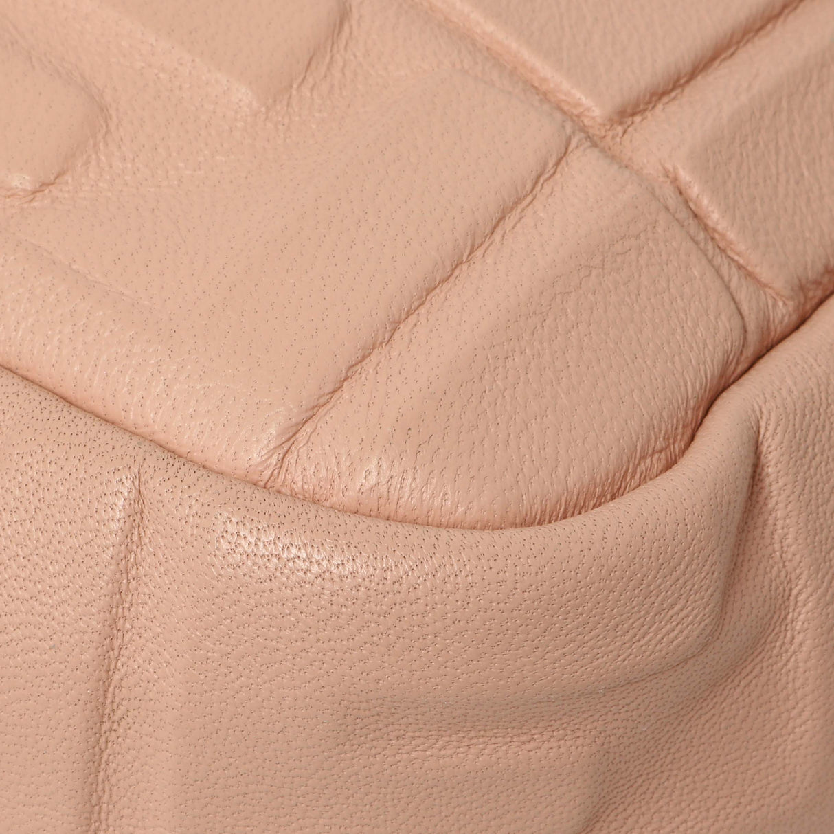 Fendi Rosa Bourbon Nappa FF 1974 Embossed Baguette Handbags Fendi