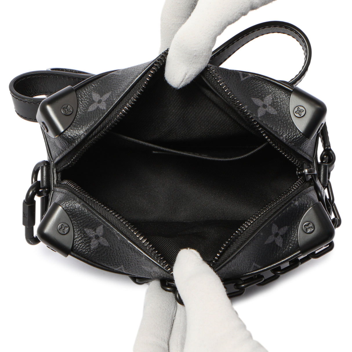 Louis Vuitton Monogram Eclipse Mini Soft Trunk Handbags Louis Vuitton