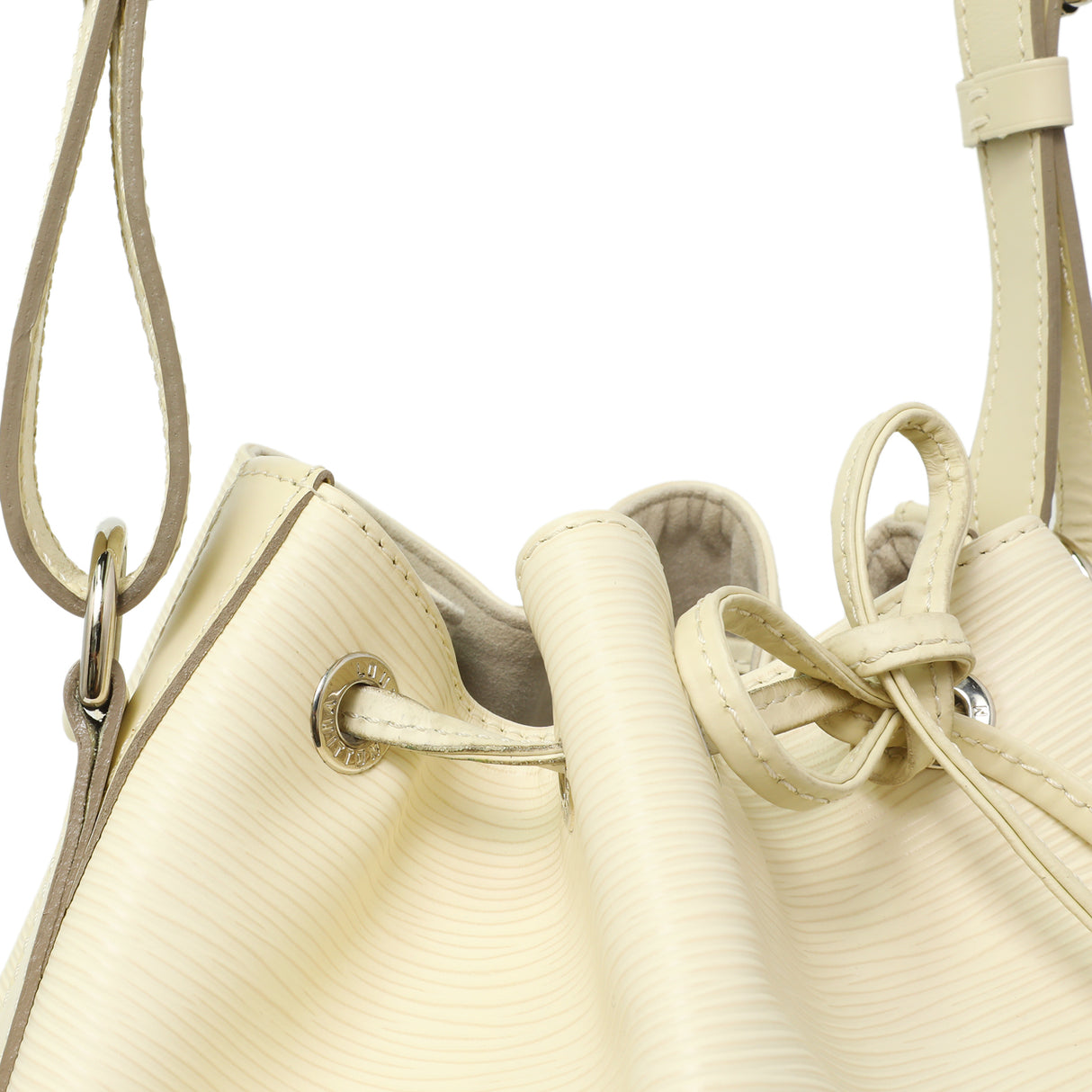 Louis Vuitton Ivory Epi Petit Noe NM Handbags Louis Vuitton