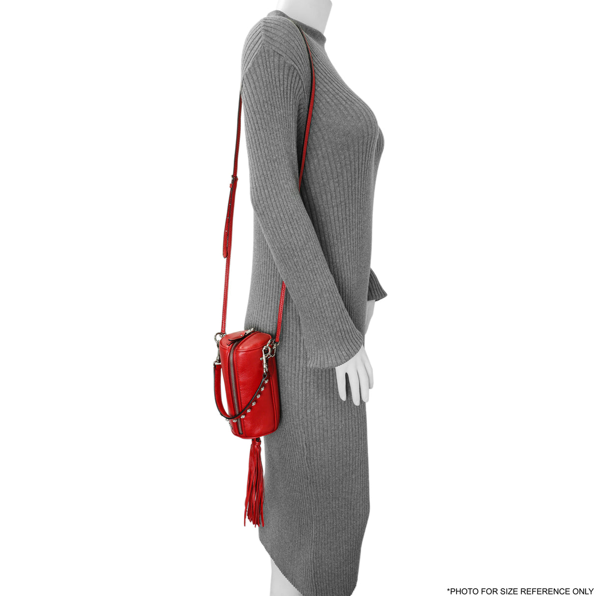 Miu Miu Red Goatskin Tassel Crossbody Handbags Miu Miu