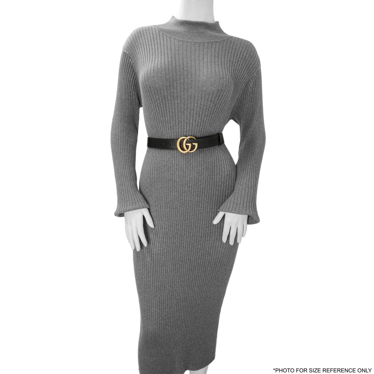 Gucci Black Calfskin Double G 30mm Belt Accessories Gucci