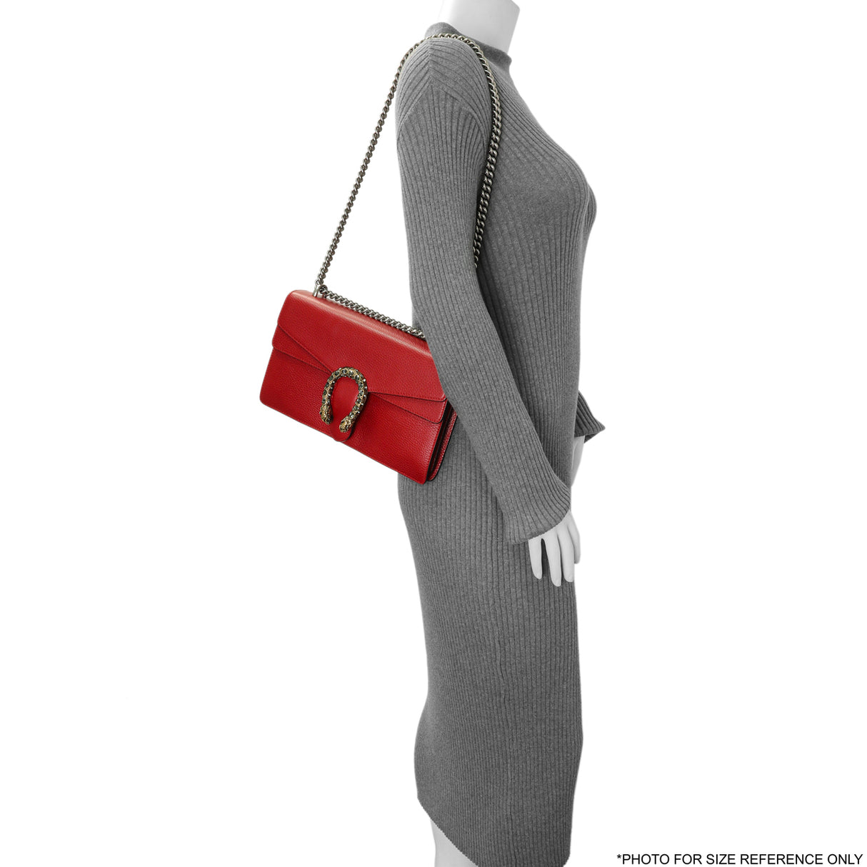 Gucci Red Calfskin Small Dionysus Shoulder Bag Handbags Gucci