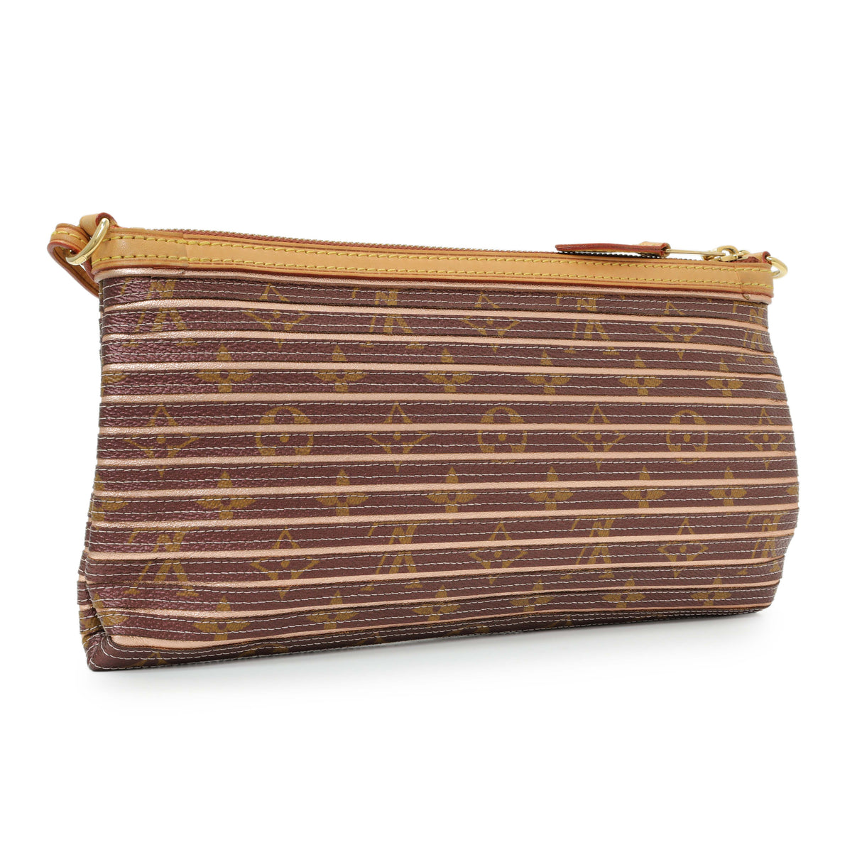 Louis Vuitton Peach Monogram Eden Zoe Pochette Handbags Louis Vuitton