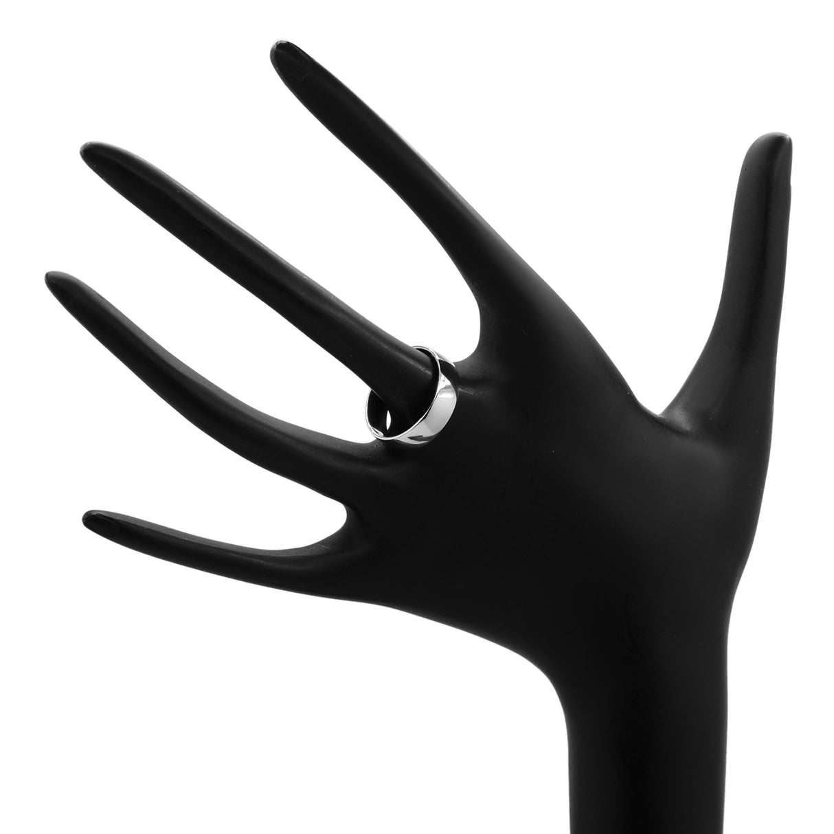 18K White Gold Band Ring Fine Jewellery Modaselle