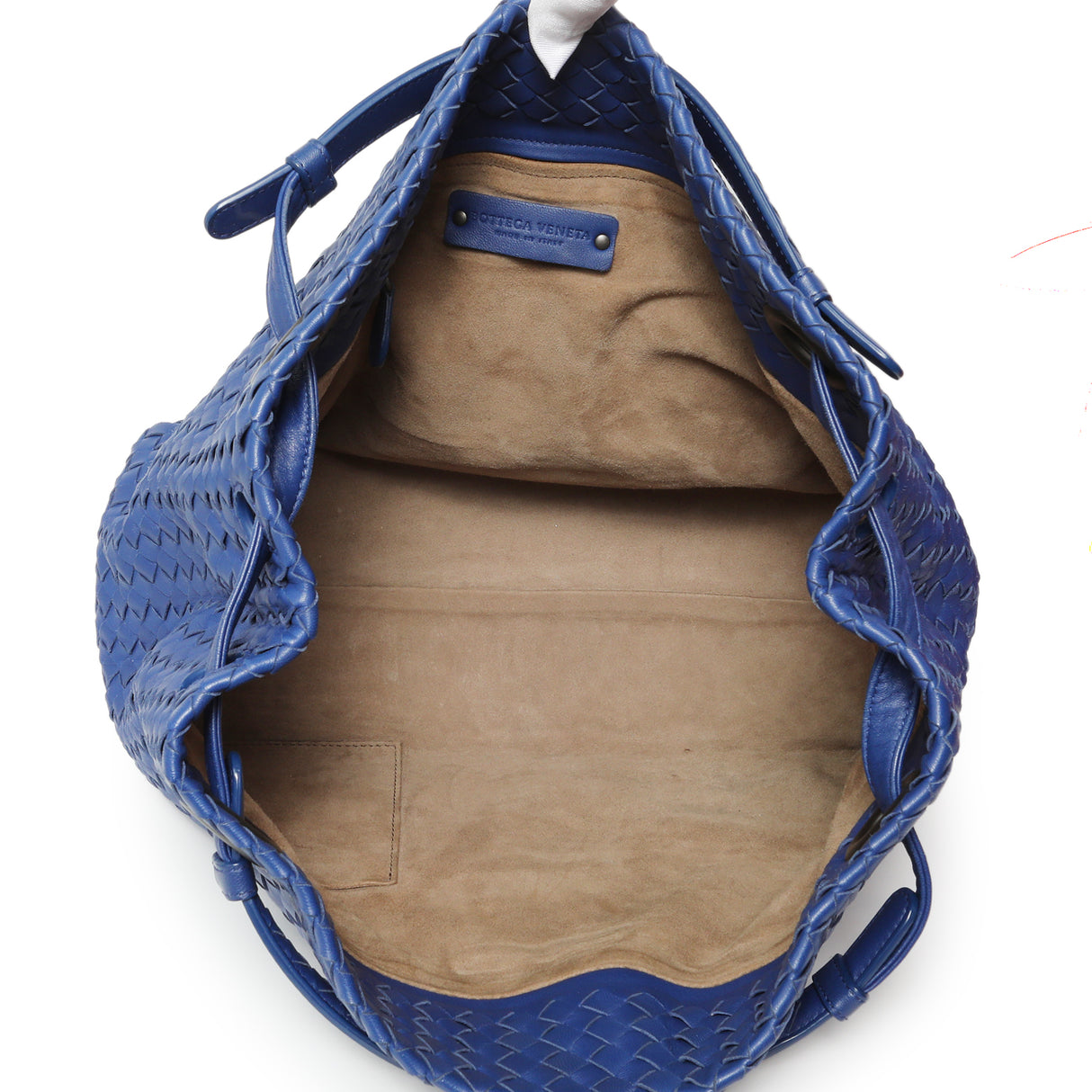 Bottega Veneta Blue Nappa Intrecciato Medium Garda Bag Handbags Bottega Veneta