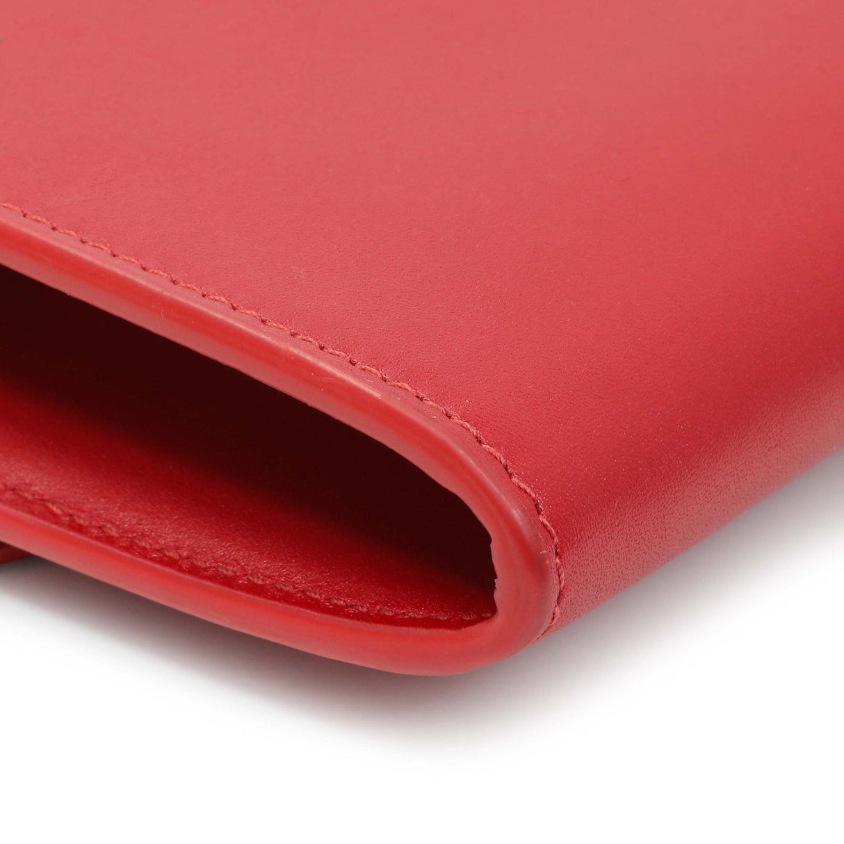 Celine Red Calfskin C Wallet on Chain Handbags Celine