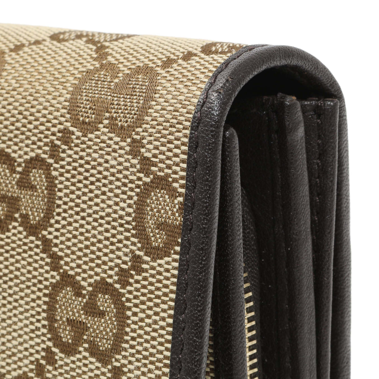 Gucci Monogram Canvas Chain Wallet Handbags Gucci