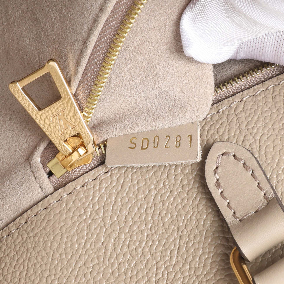 Louis Vuitton Turtledove Monogram Empreinte Onthego MM