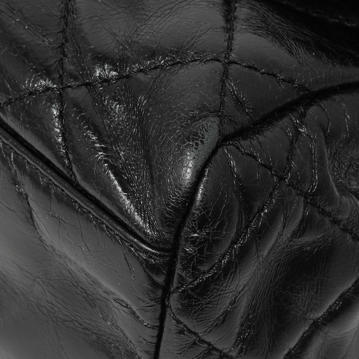 Chanel Black Quilted Glazed Calfskin Large Coco Soft Flap Handbags Chanel