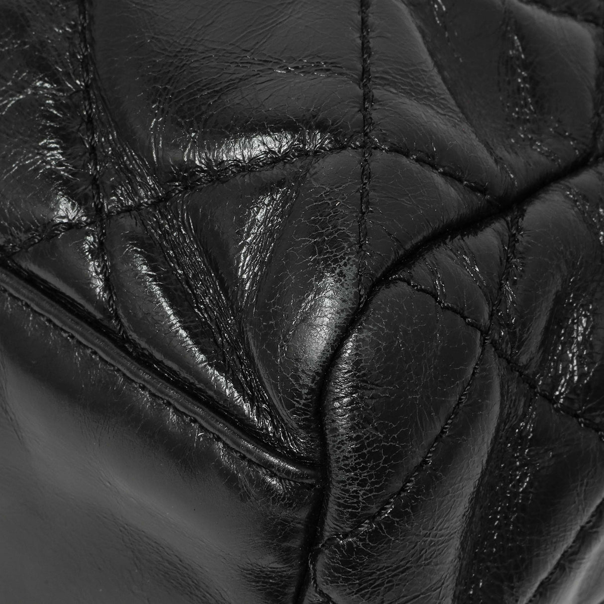 Chanel Black Quilted Glazed Calfskin Large Coco Soft Flap Handbags Chanel