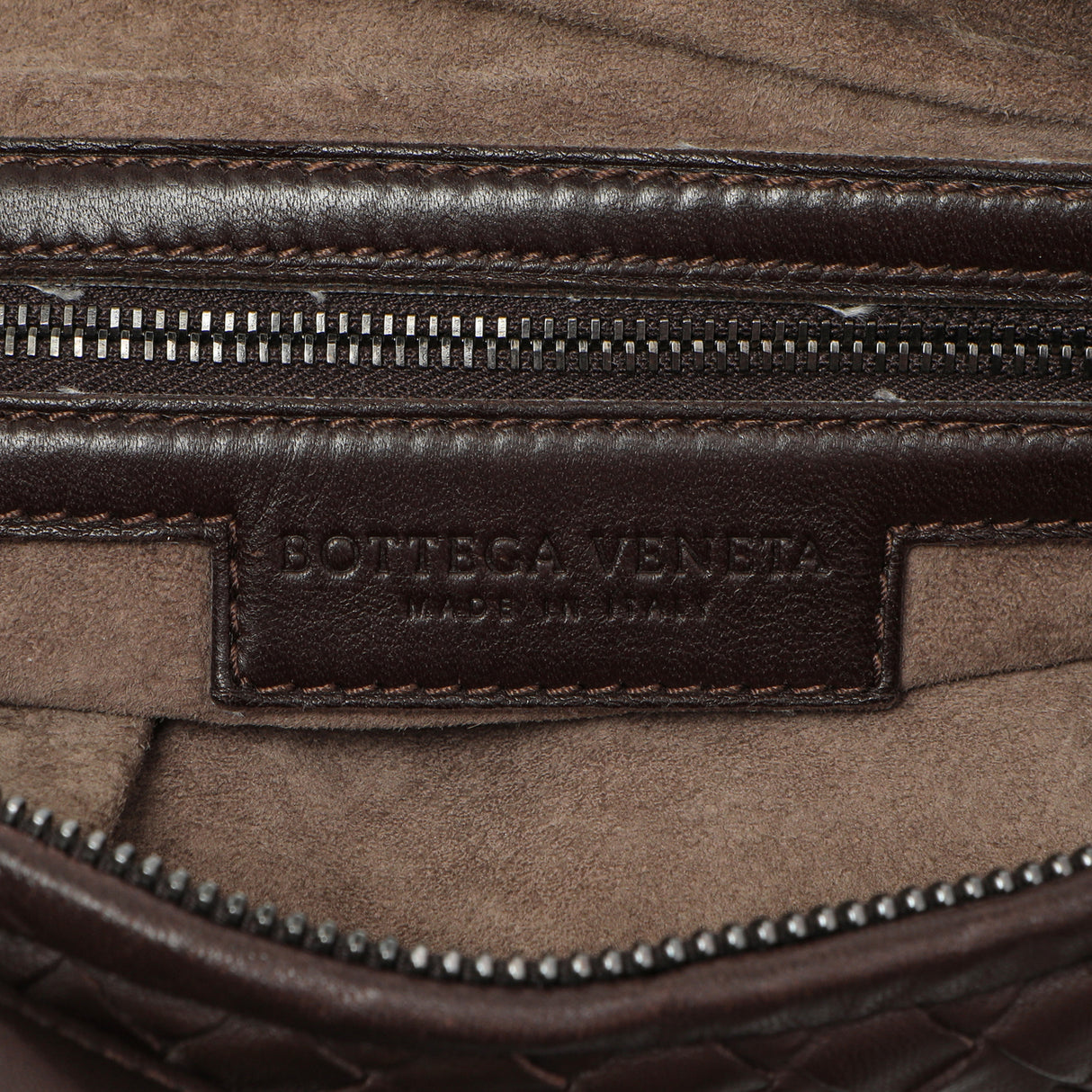 Bottega Veneta Brown Nappa Intrecciato Medium Belly Hobo Handbags Bottega Veneta