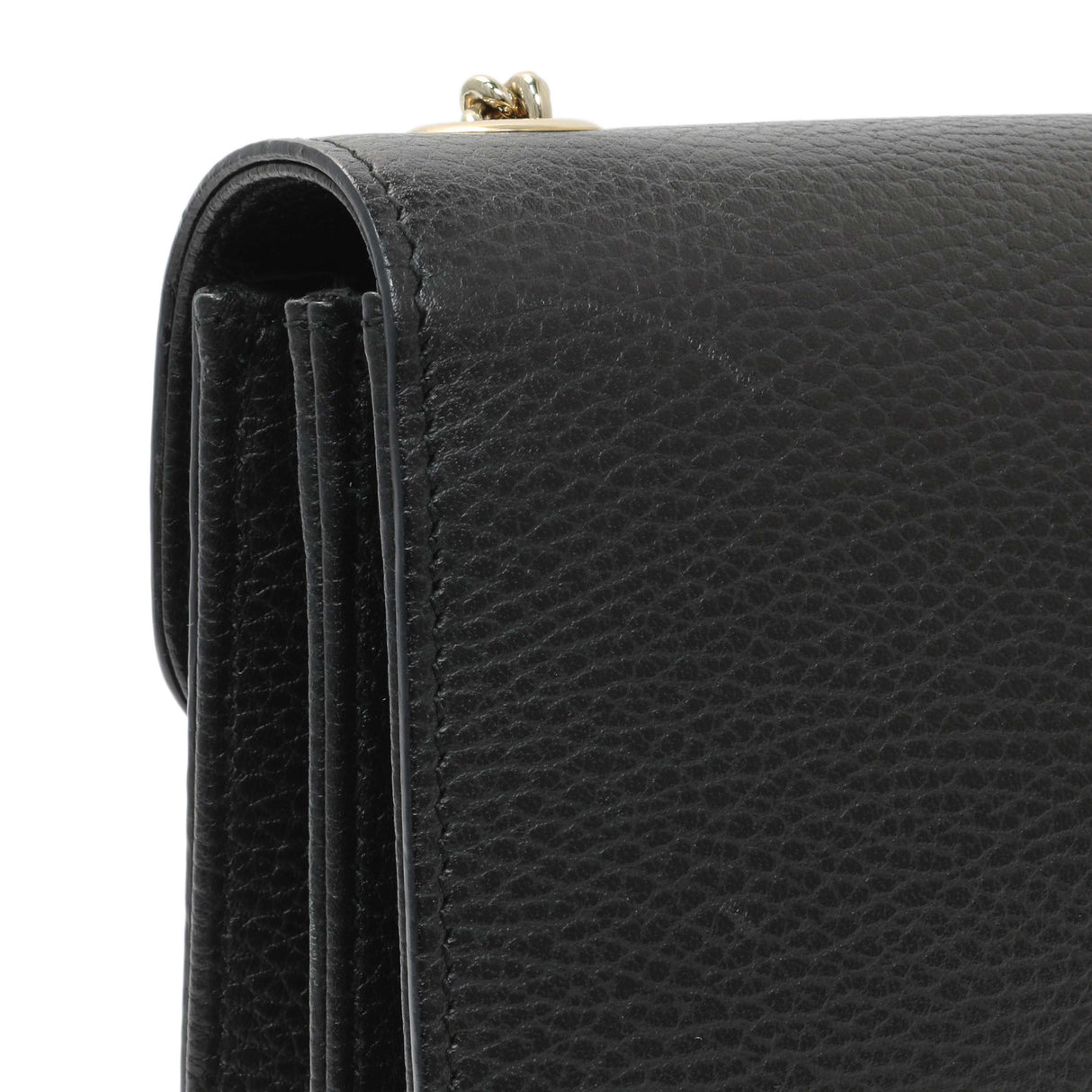 Gucci Black Dollar Calfskin Small Interlocking G Shoulder Bag Handbags Gucci