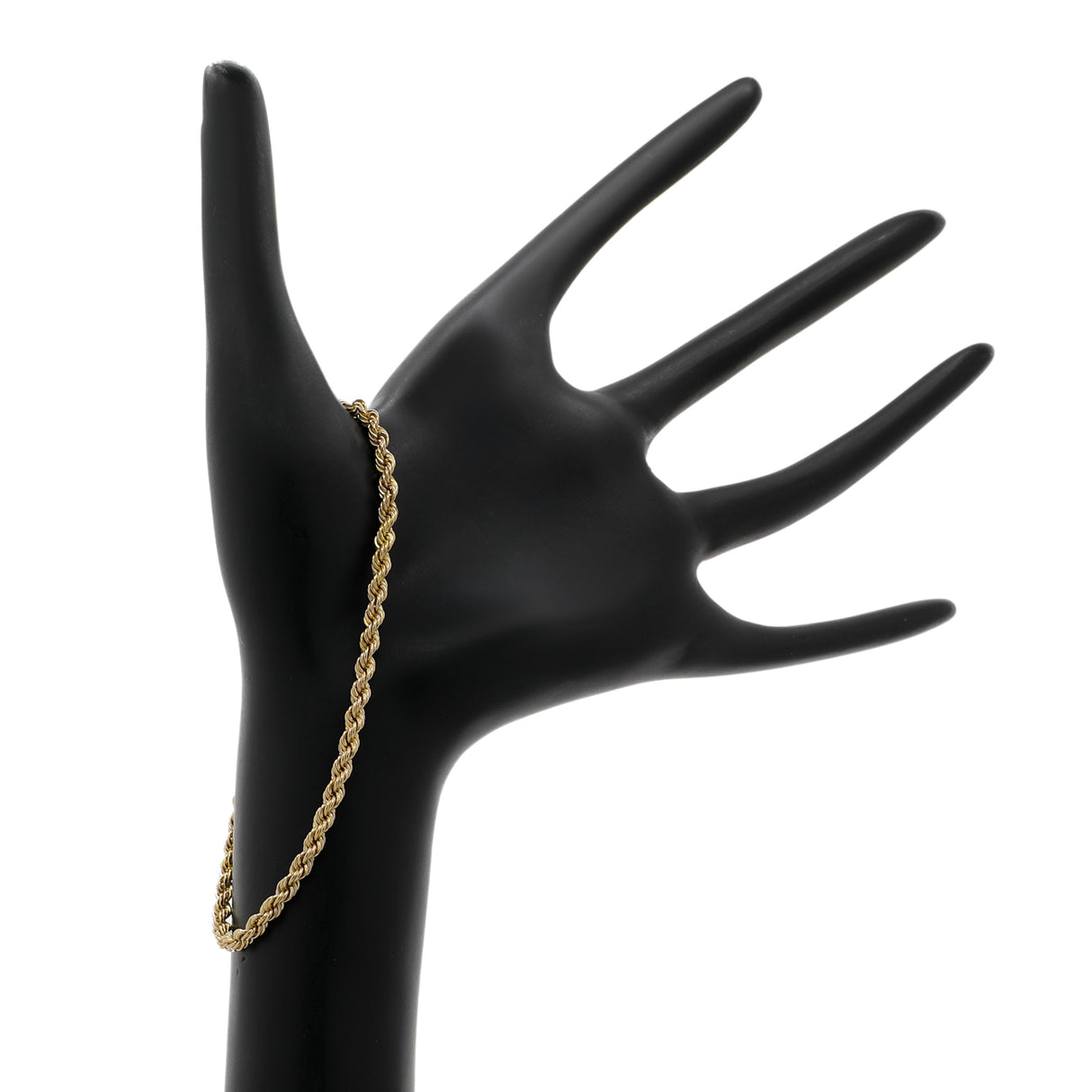 18K Yellow Gold Rope Bracelet Fine Jewellery Modaselle