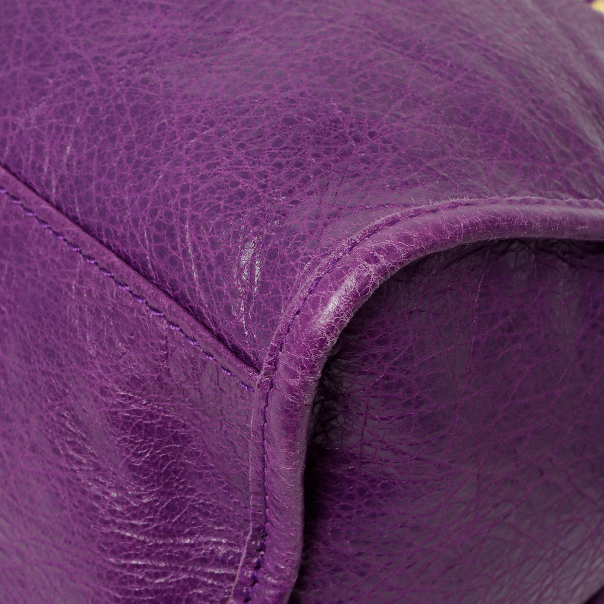 Balenciaga Ultraviolet Agneau Giant 12 City Handbags Balenciaga