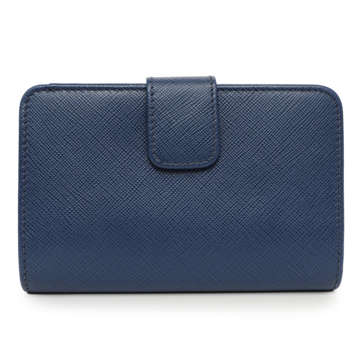 Prada Blue Saffiano Small Wallet Accessories Prada