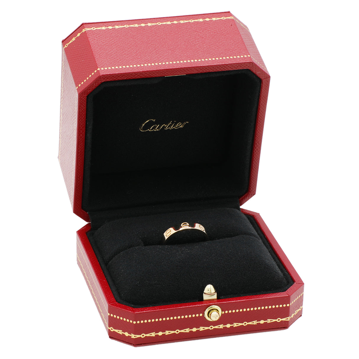 Cartier 18K Yellow Gold Love Wedding Band Designer Jewellery Cartier