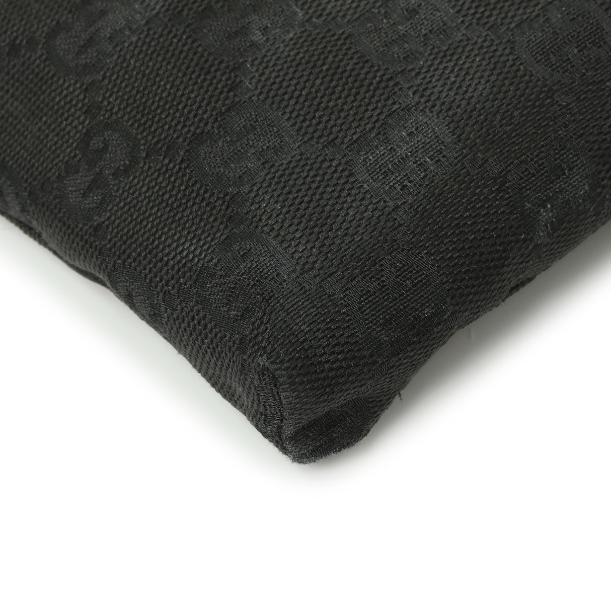 Gucci Black GG Monogram Double Pocket Belt Bag Handbags Gucci