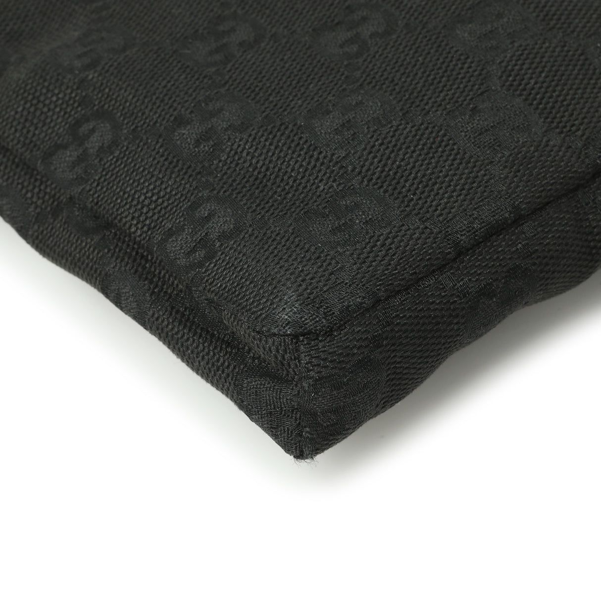 Gucci Black GG Monogram Double Pocket Belt Bag Handbags Gucci