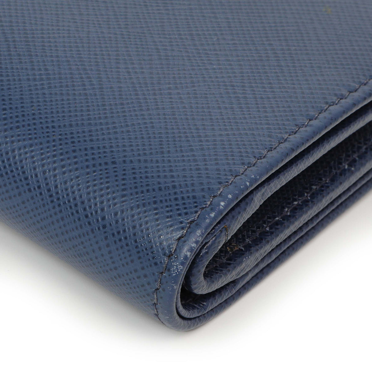Prada Blue Saffiano Small Wallet Accessories Prada
