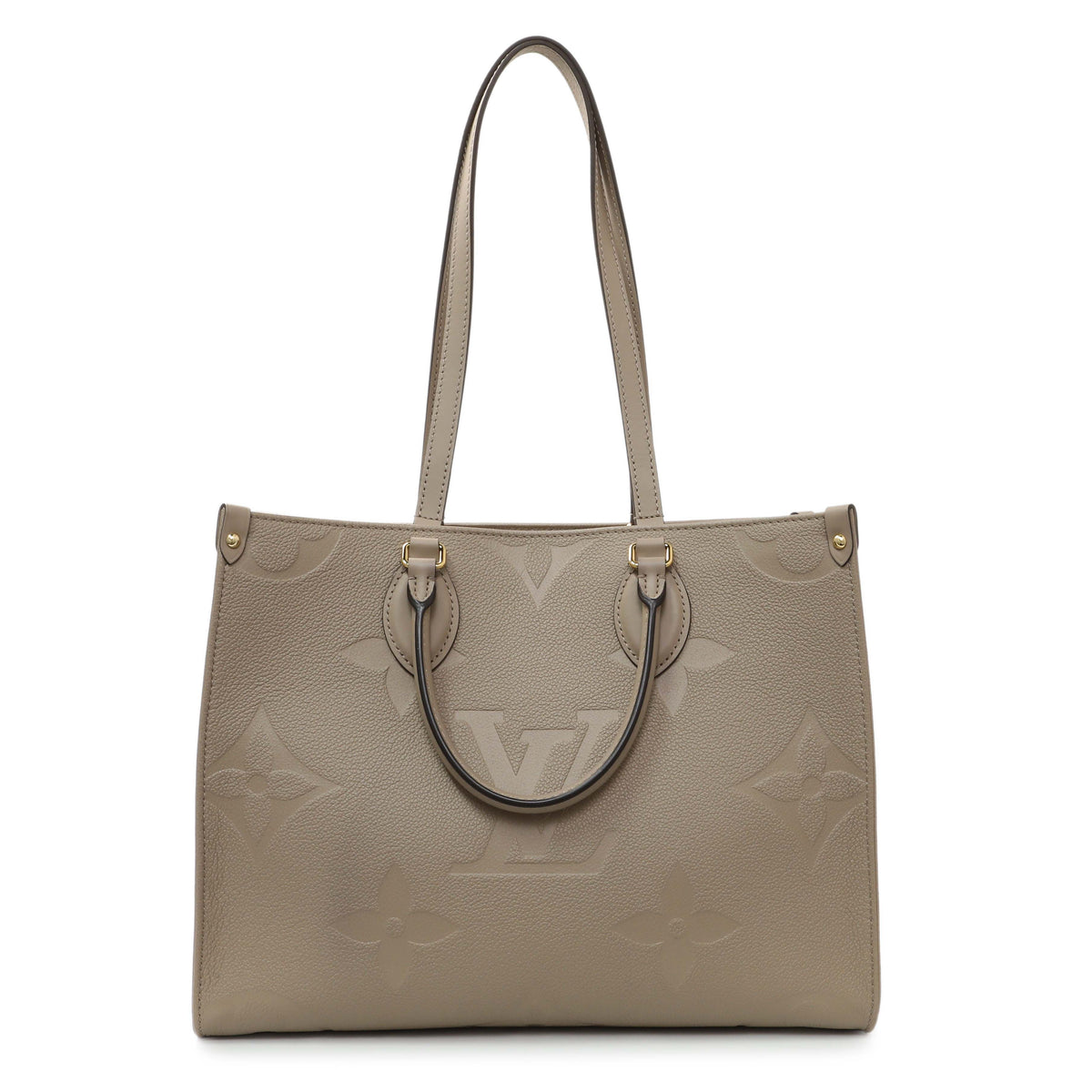 Louis Vuitton Turtledove Monogram Empreinte Onthego MM