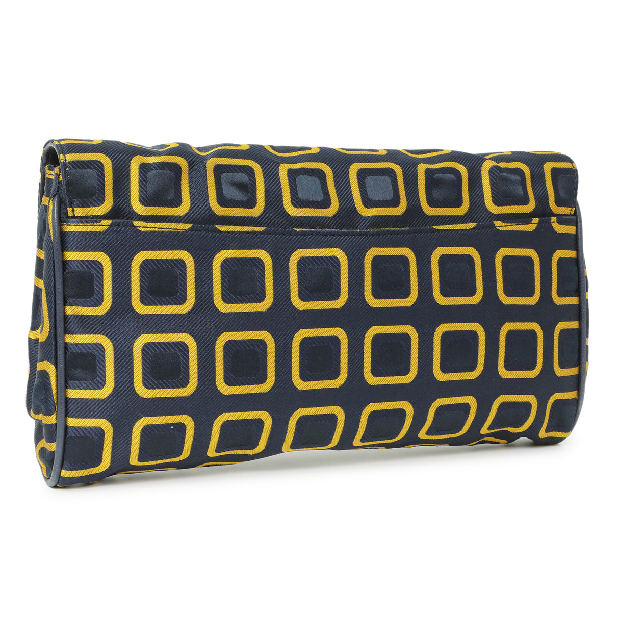 Prada Nylon Printed Holliday & Brown Flap Bag Handbags Prada