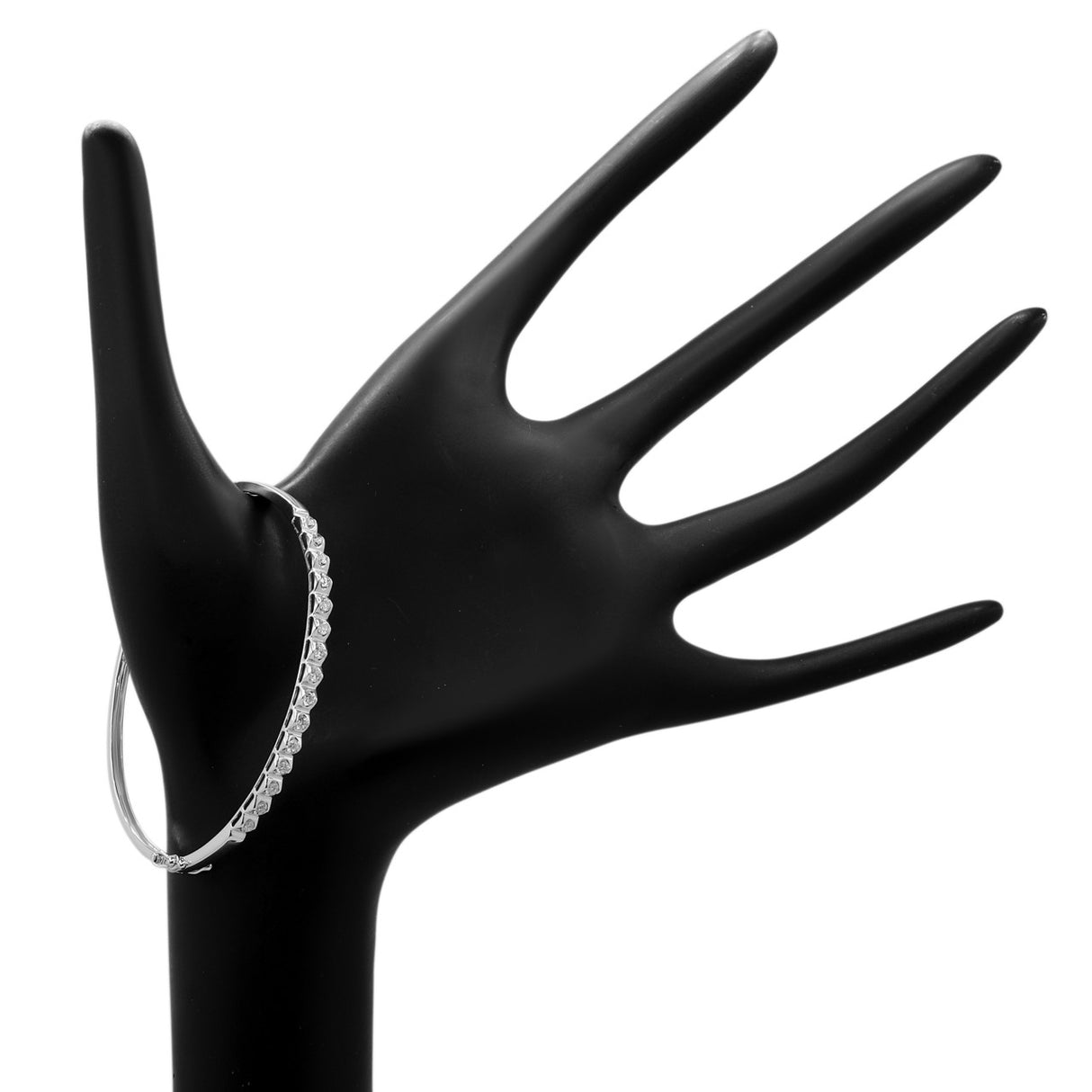 18K White Gold 0.60 Carat Diamond Bracelet Fine Jewellery Modaselle