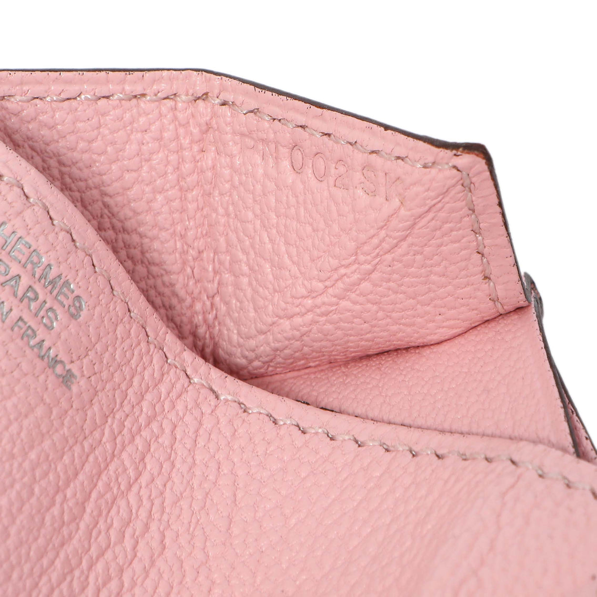 Hermes Rose Sakura Chevre 72 Coin Purse Accessories Hermes