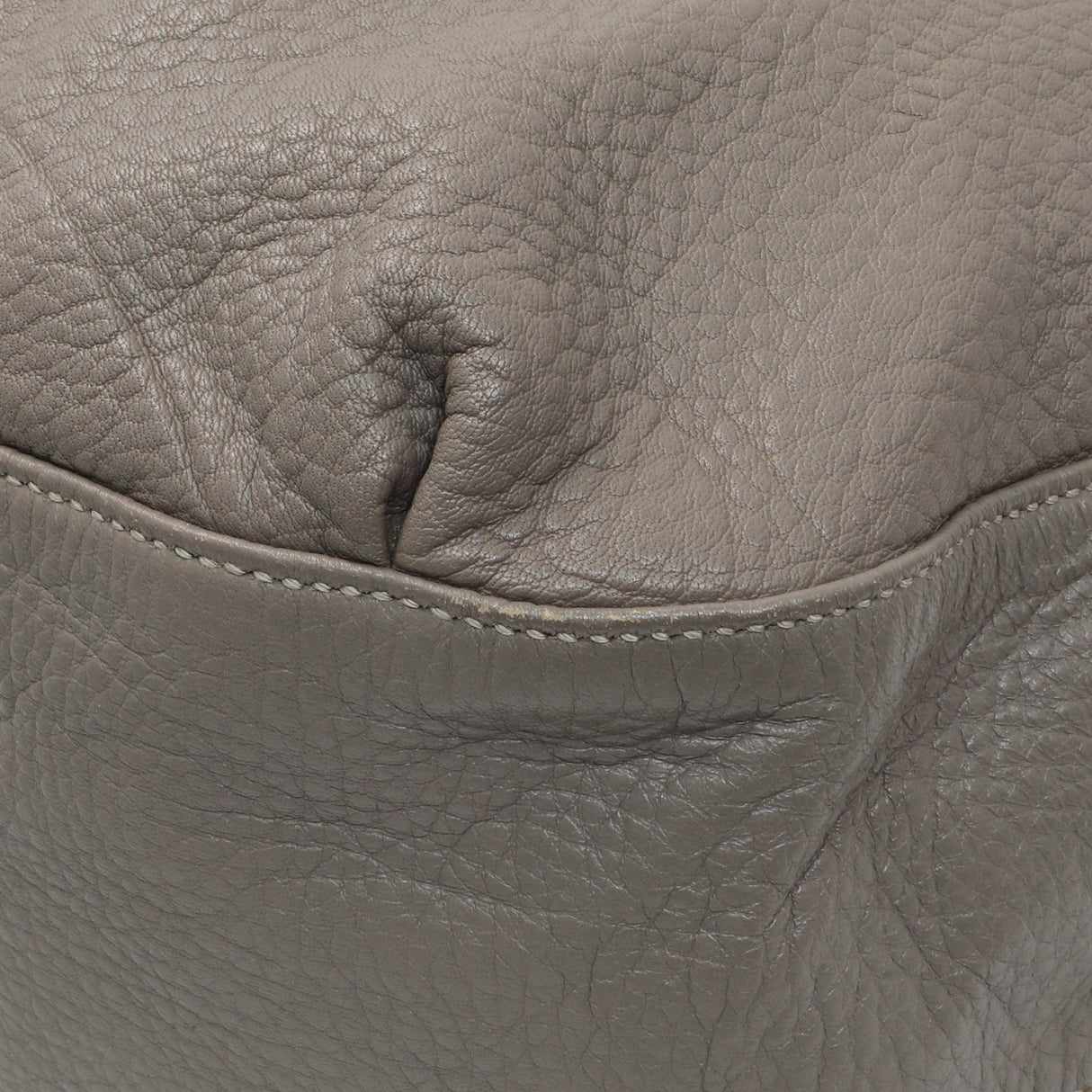 Gucci Grey Calfskin G Wave Shoulder Bag Handbags Gucci