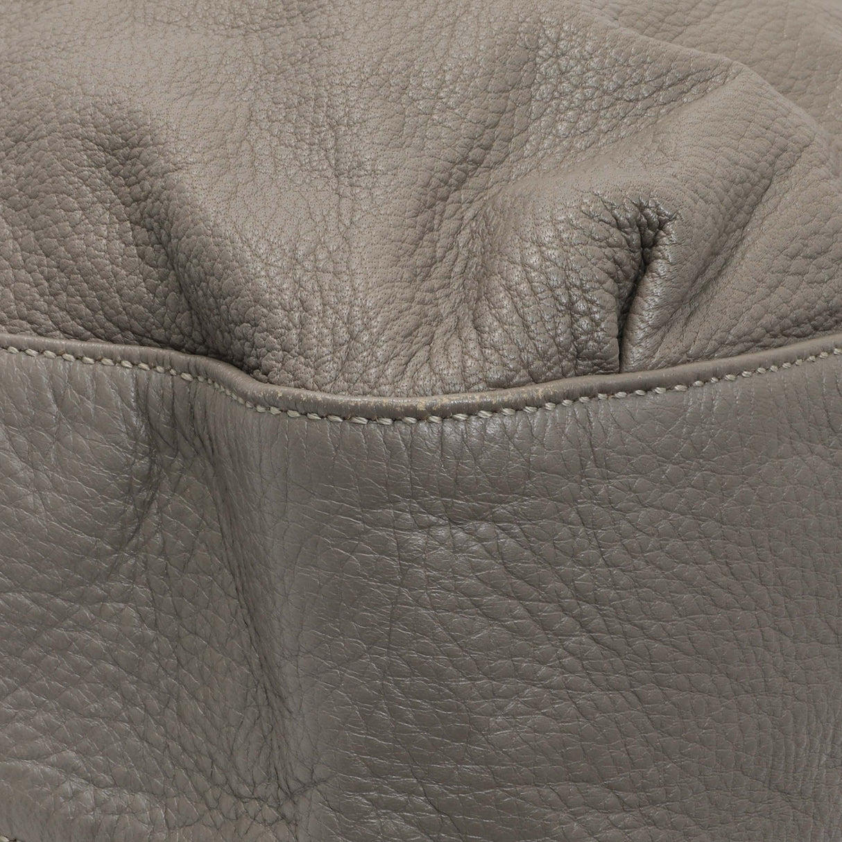 Gucci Grey Calfskin G Wave Shoulder Bag Handbags Gucci