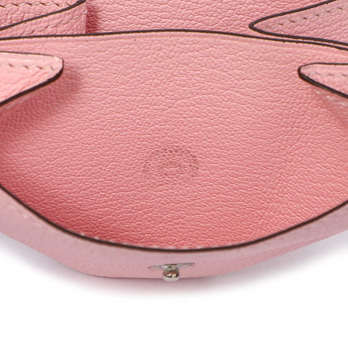 Hermes Rose Sakura Chevre 72 Coin Purse Accessories Hermes