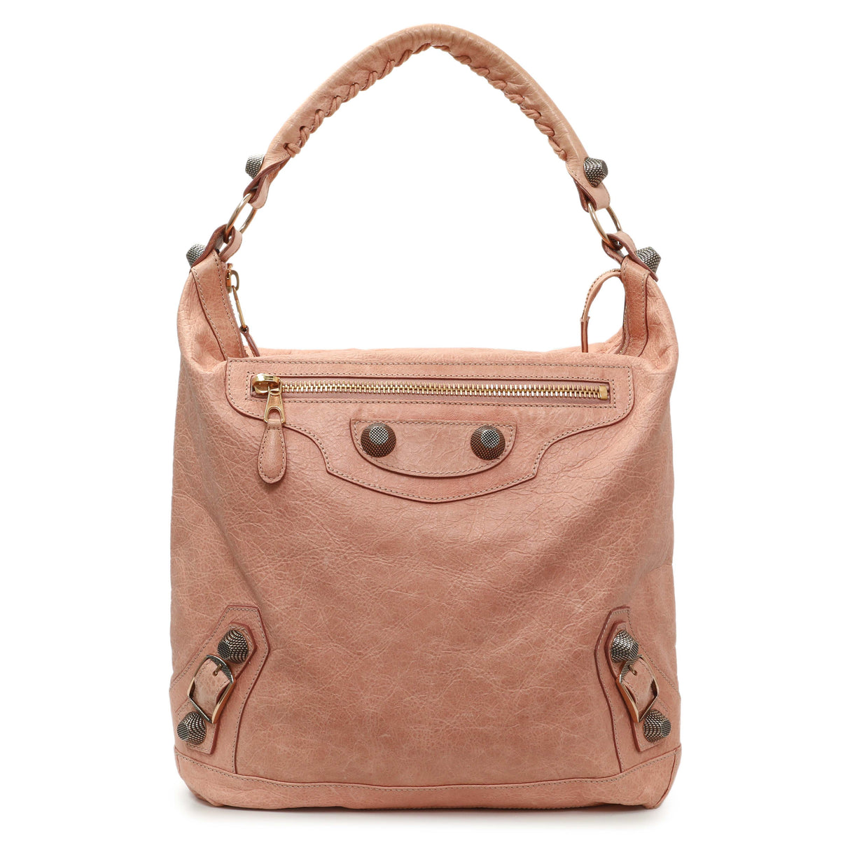 Balenciaga Pink Agneau Giant 21 Hardware Day Hobo Handbags Balenciaga