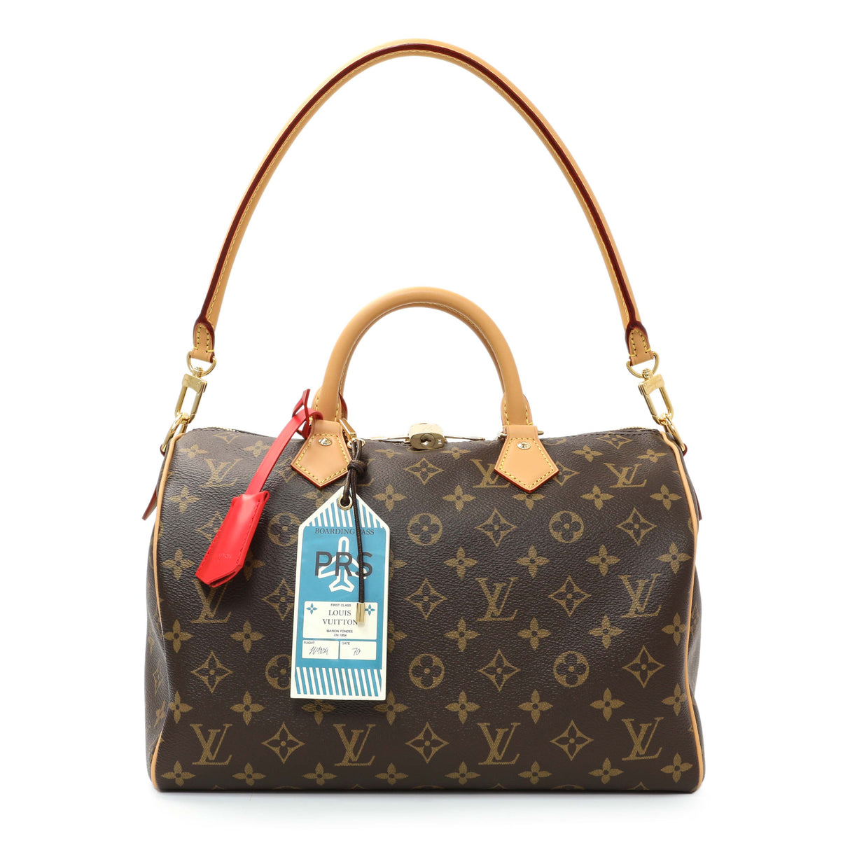 Louis Vuitton Monogram Speedy Soft Crafty 30 Handbags Louis Vuitton
