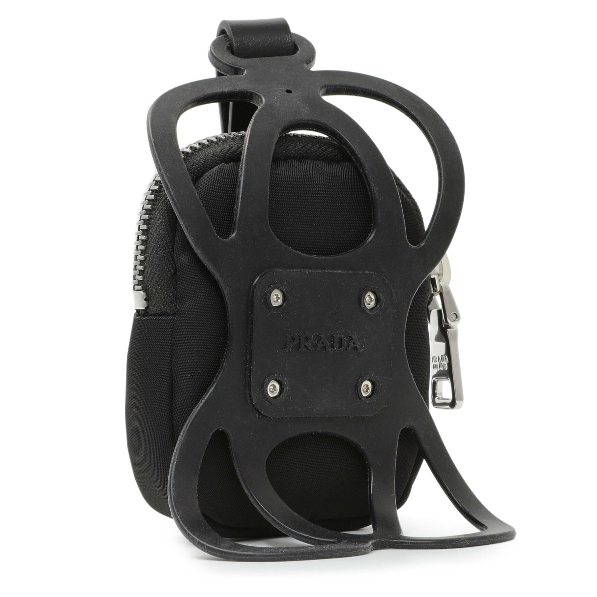 Prada Black Nylon Smartphone Case Accessories Prada