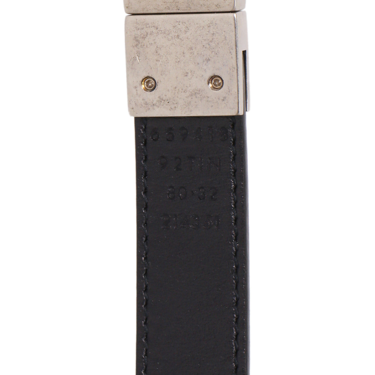 Gucci GG Supreme Monogram Double G Reversible 20mm Belt Gucci