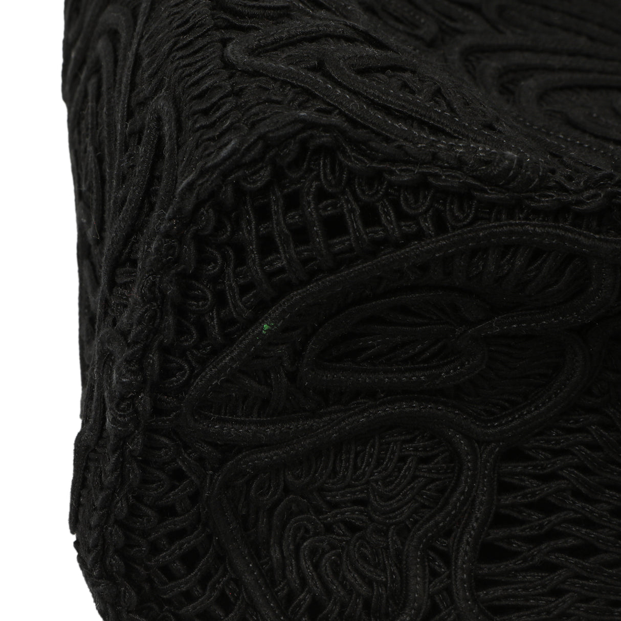 Dolce & Gabbana Black Cordonetto Lace Tote Handbags Dolce & Gabbana