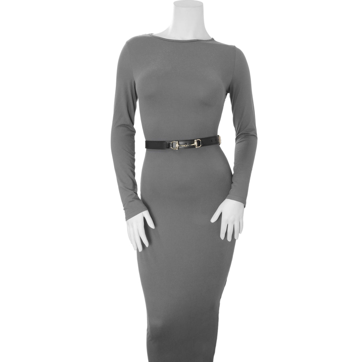 Gucci Black Calfskin Horsebit 25mm Belt Accessories Gucci