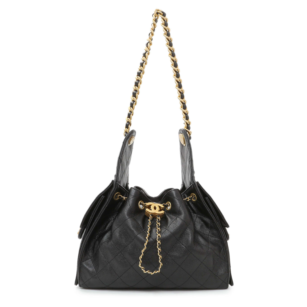 -6 items Wed July 22 ⬆️- Chanel Black Caviar Quilted Small Chanel 25 Handbag Handbags Chanel