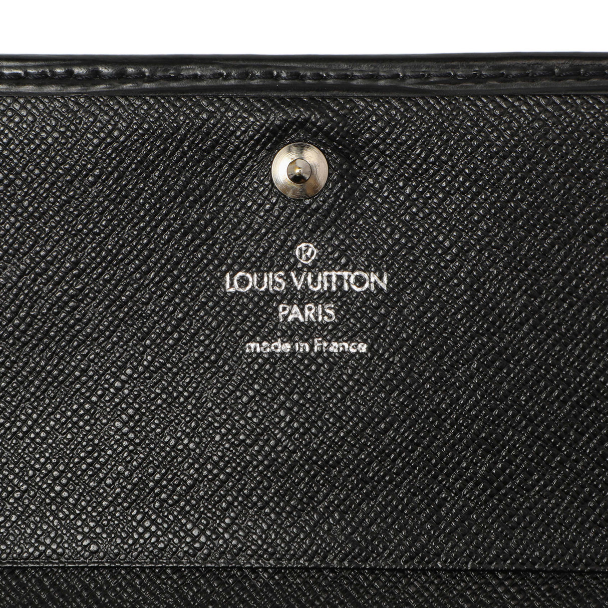 Louis Vuitton Black Epi Porte-Monnaie Billets Tresor Wallet Accessories Louis Vuitton