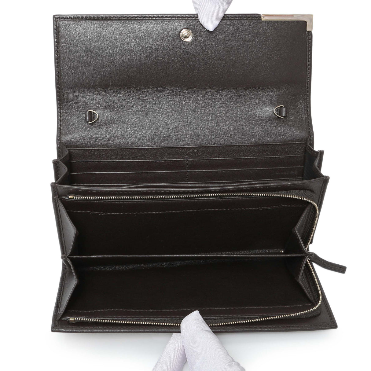 Gucci Monogram Canvas Chain Wallet Handbags Gucci